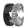 Stainless Steel Watch Band for Casio G-Shock GST-W300 400G GST-B100 S100D/S110D/W110 GST-210 Modification Metal Strap Bracelet