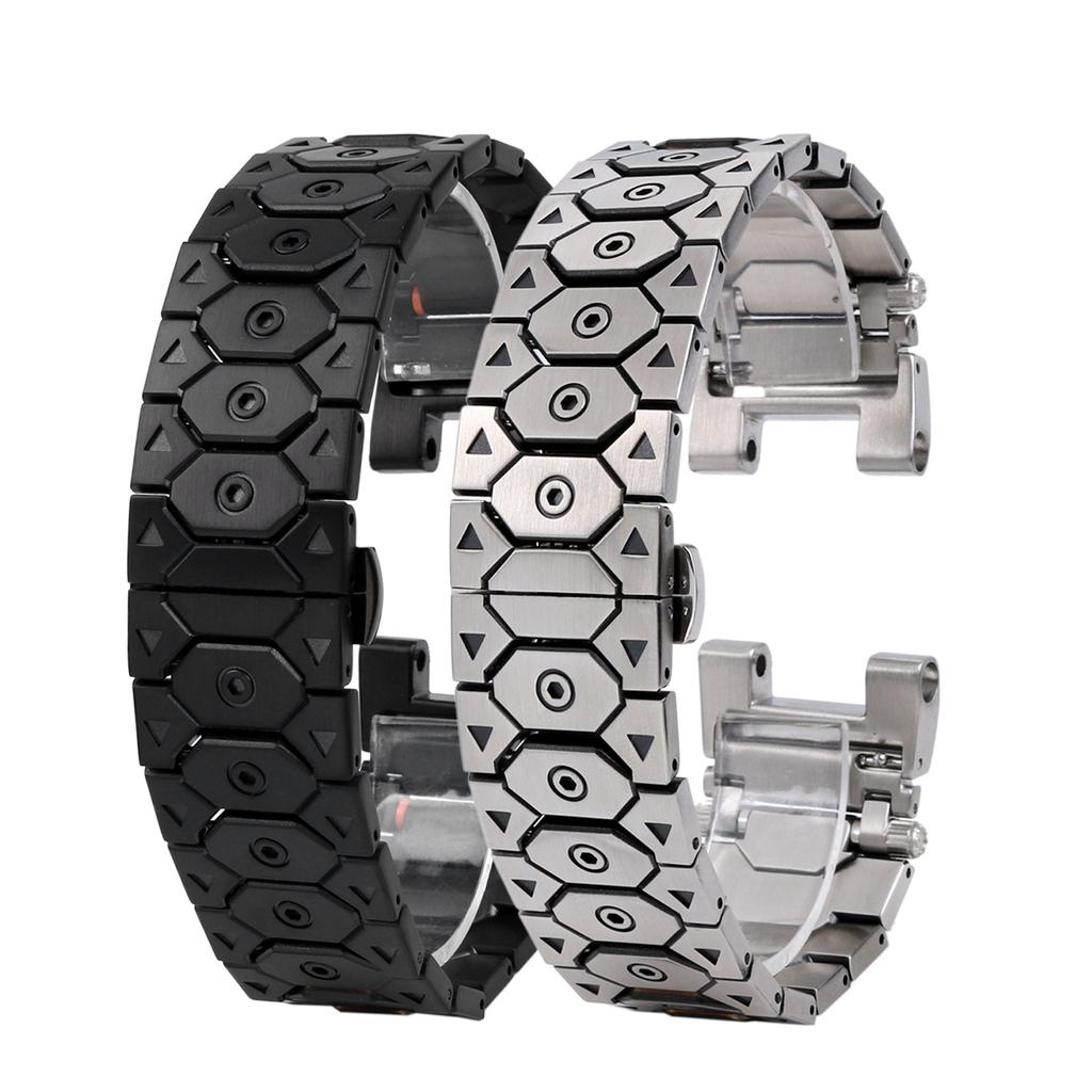 Stainless Steel Watch Band for Casio G-Shock GST-W300 400G GST-B100 S100D/S110D/W110 GST-210 Modification Metal Strap Bracelet