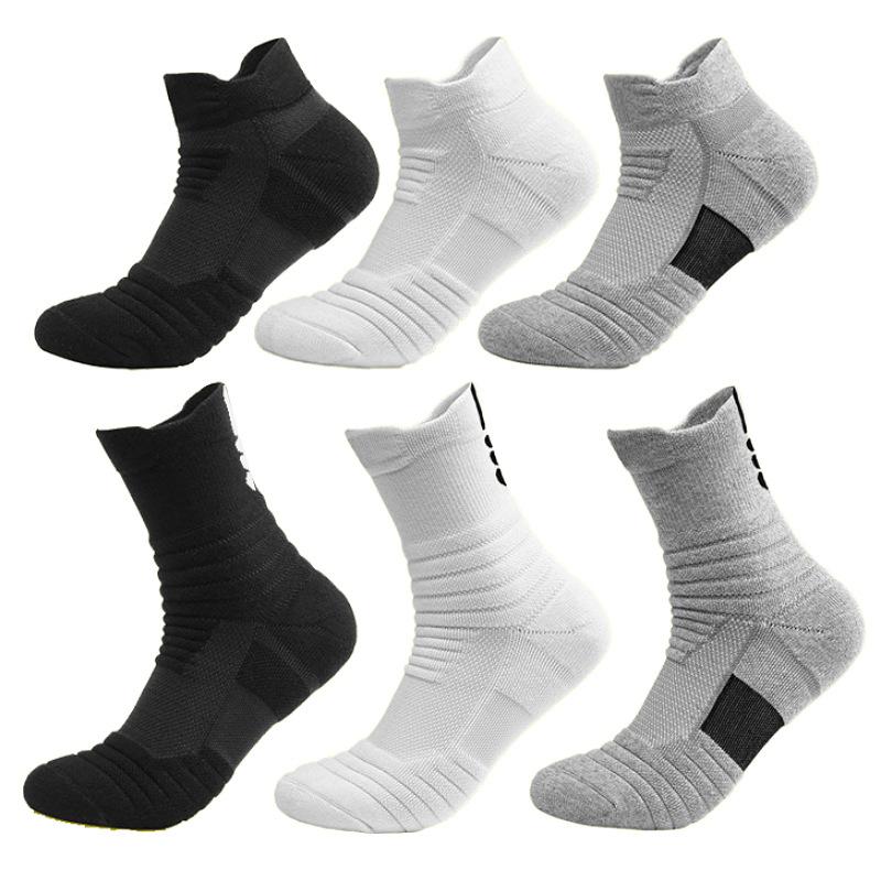 Pro Performance Basketball Socks High Top Cushioned Terry Athletic Socks for Men Women, Extra Large Long Tube Running Socks