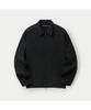 Silijeu Crease Zip-Up Outer Shirt Sasfm26931Bkx