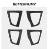 Betterhumz Car Gear Shift Panel Cover Trim for BMW F30 F34 F32 F33 F36 328i 320i 335i 330i 318i 435i 428i 3 4 Series Accessories