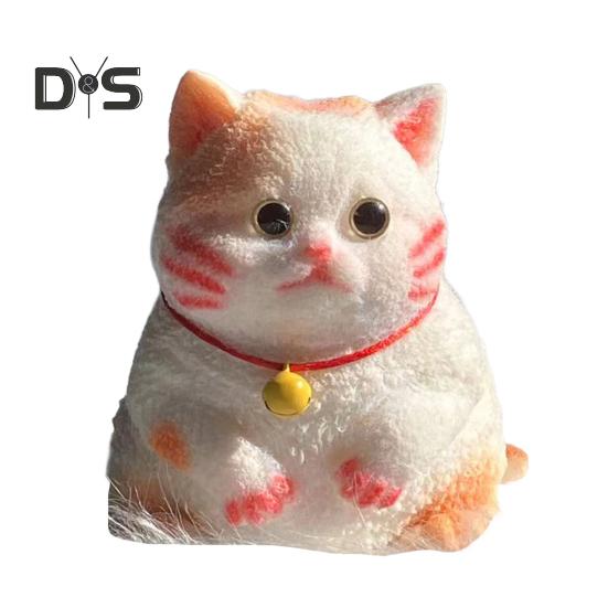 Big Taba Squeeze Cat Toy Cat Squeeze Toy Creative Design Stress Relief Toys Adorable Squeeze Cat Toy Gift for Kids Adults