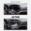For Kia Soul 2024 2025 Car ABS Dashboard GPS Navigation Frame Cover Trim For High-End Automobiles Interior Accessories LHD