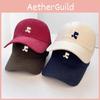 Women Adjustable Cotton Letter Embroidery Hat For Spring And Fall