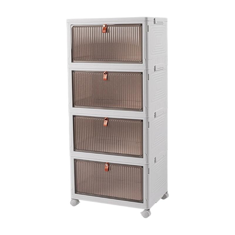Sturdy Plastic Organizers Bins with Clear