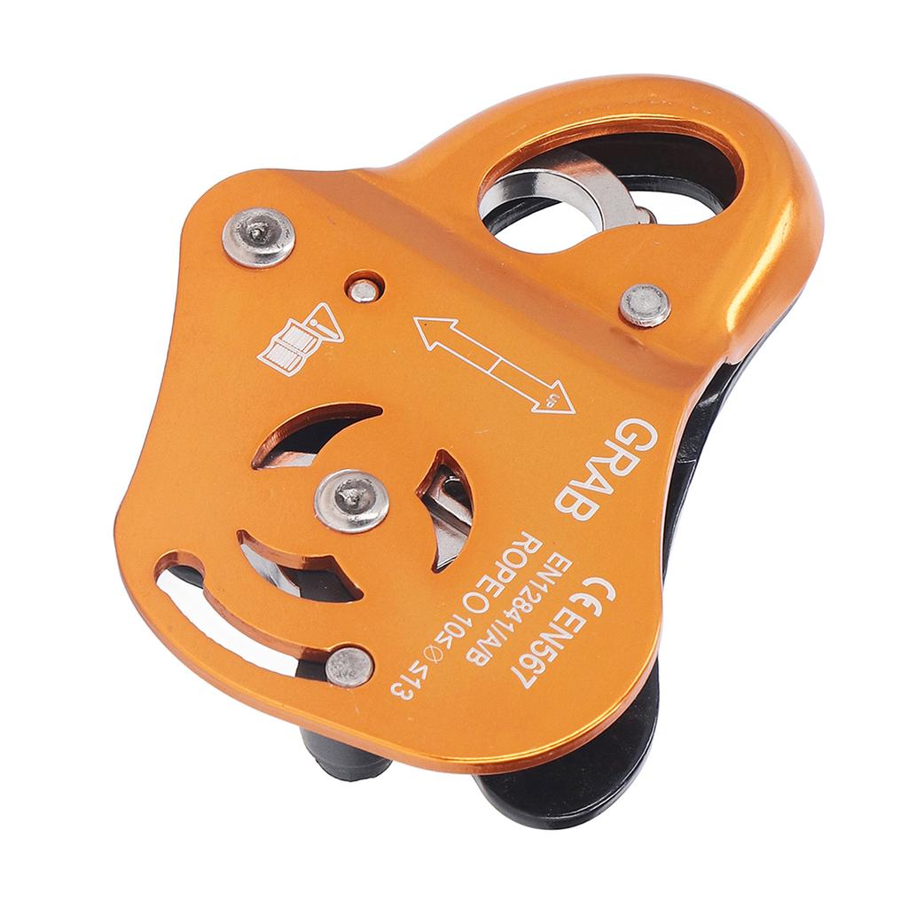 Outdoor Mountaineering Movable Rope Grabber Climbing Self Locking Fall Arrester Descending Protector