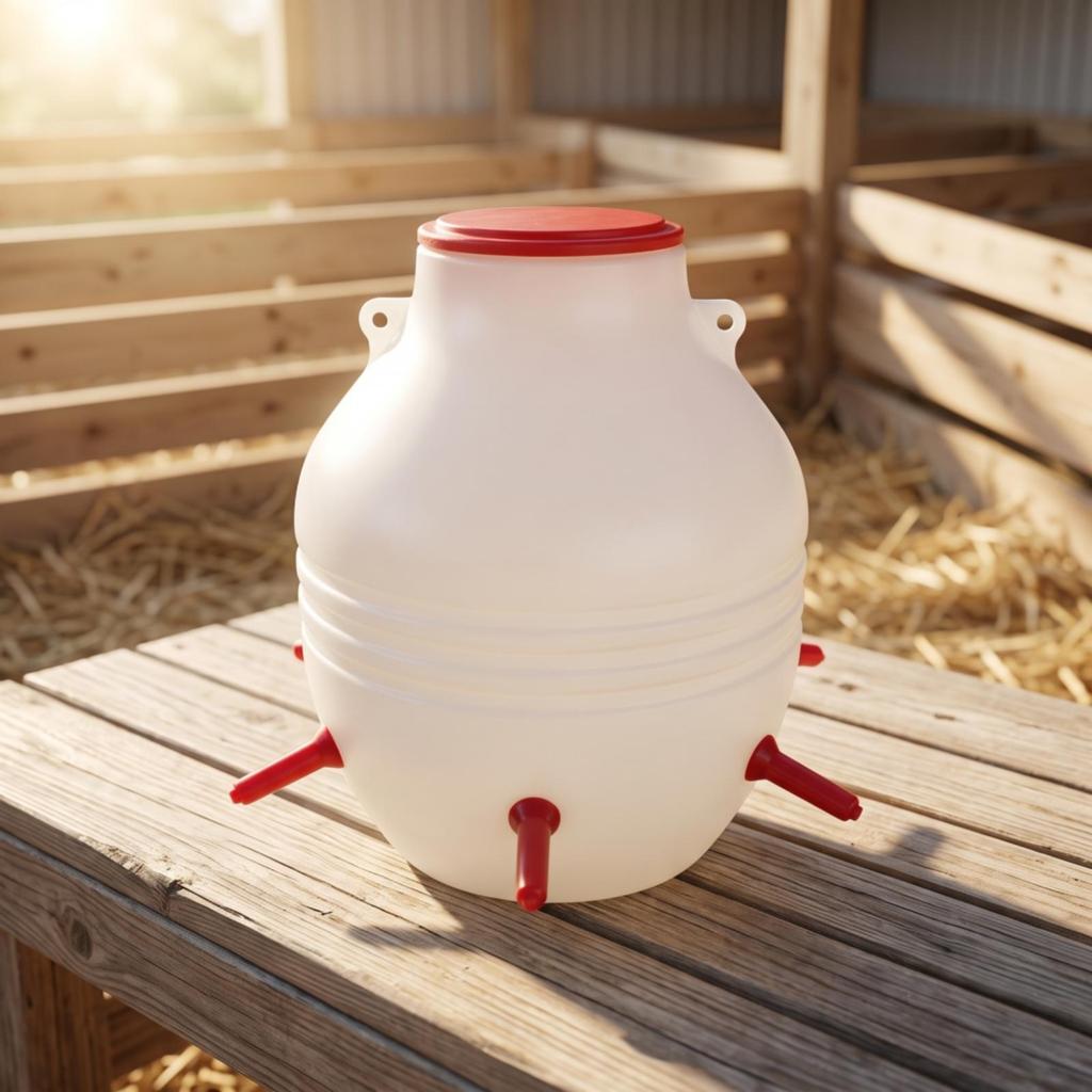 Livestock Milk Feeder Bottle Hangable Nursing with Six Ports Multi-Port