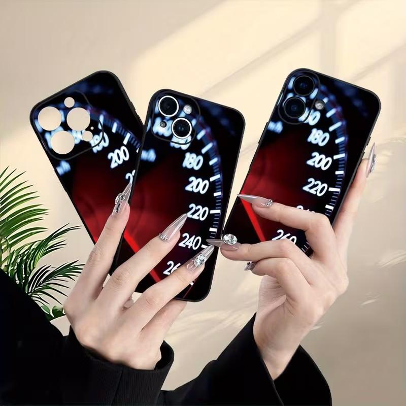 Sports Phone Case for iPhone 17 16e 16 15 14 13 12 11 Pro Max Mini X XR XSMax 8 7 6S Air Plus Soft Silicone Back Cover Dashboard