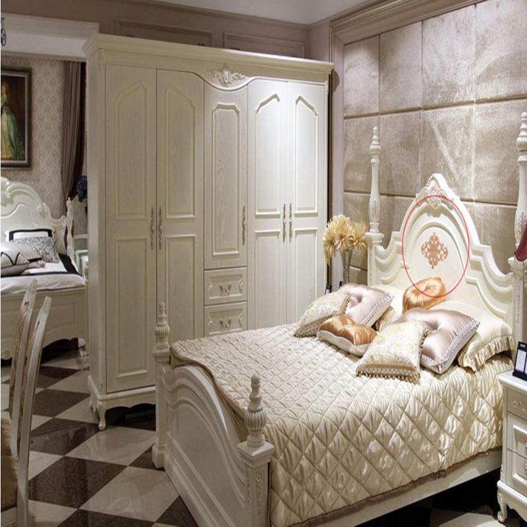 Carved Onlay Corner Furniture Applique Craft Frame Home En 1pcs 