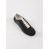 Mens Retro British Brown Casual Sneakers Low-Top Walking Shoes Unisex Round Toe Rubber Sole