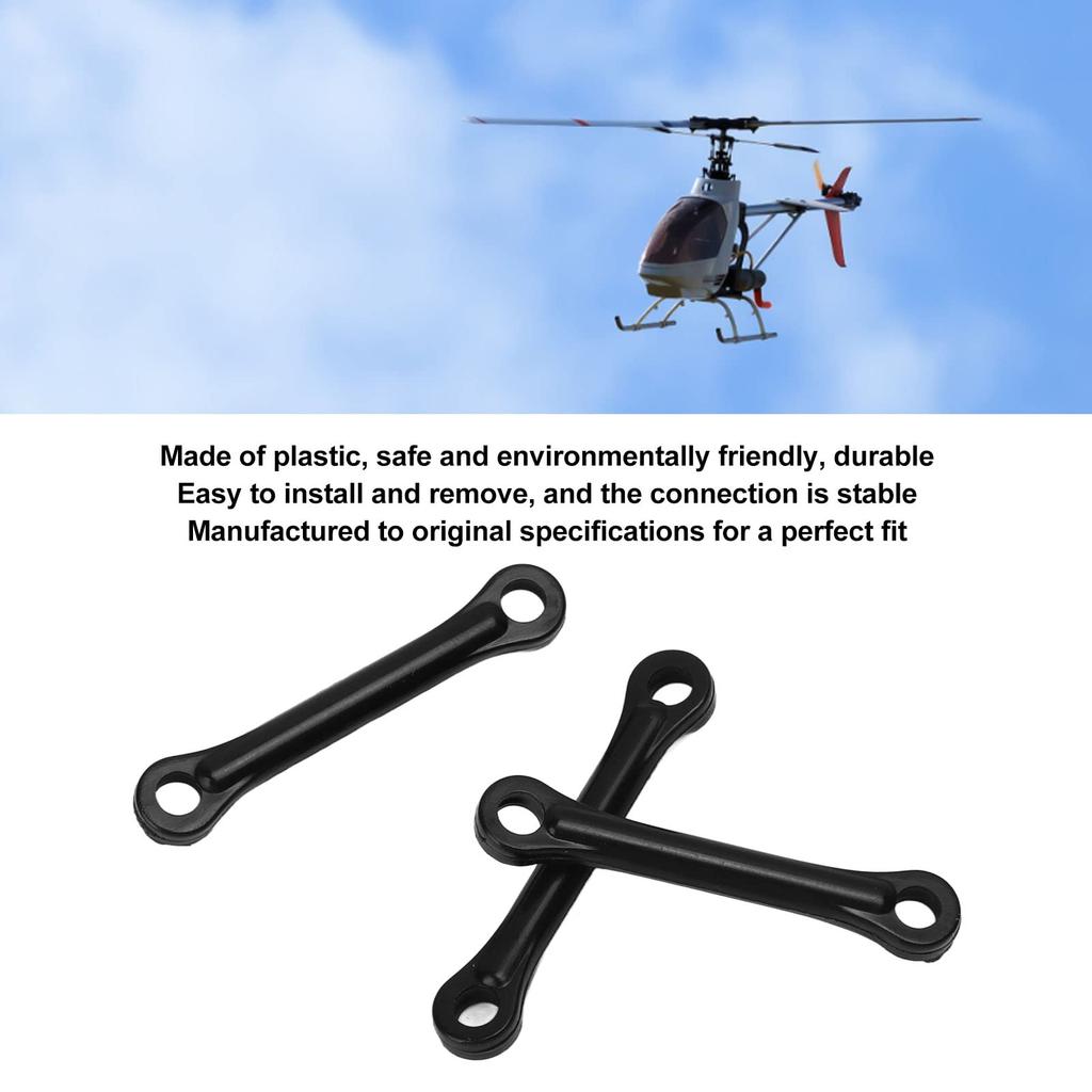 3pcs RC Helicopter Connecting Buckles, RC Helicopter Connecting Rods, RC Helicopter Connecting Buckles for Fly Wing FW200 RC Helicopter