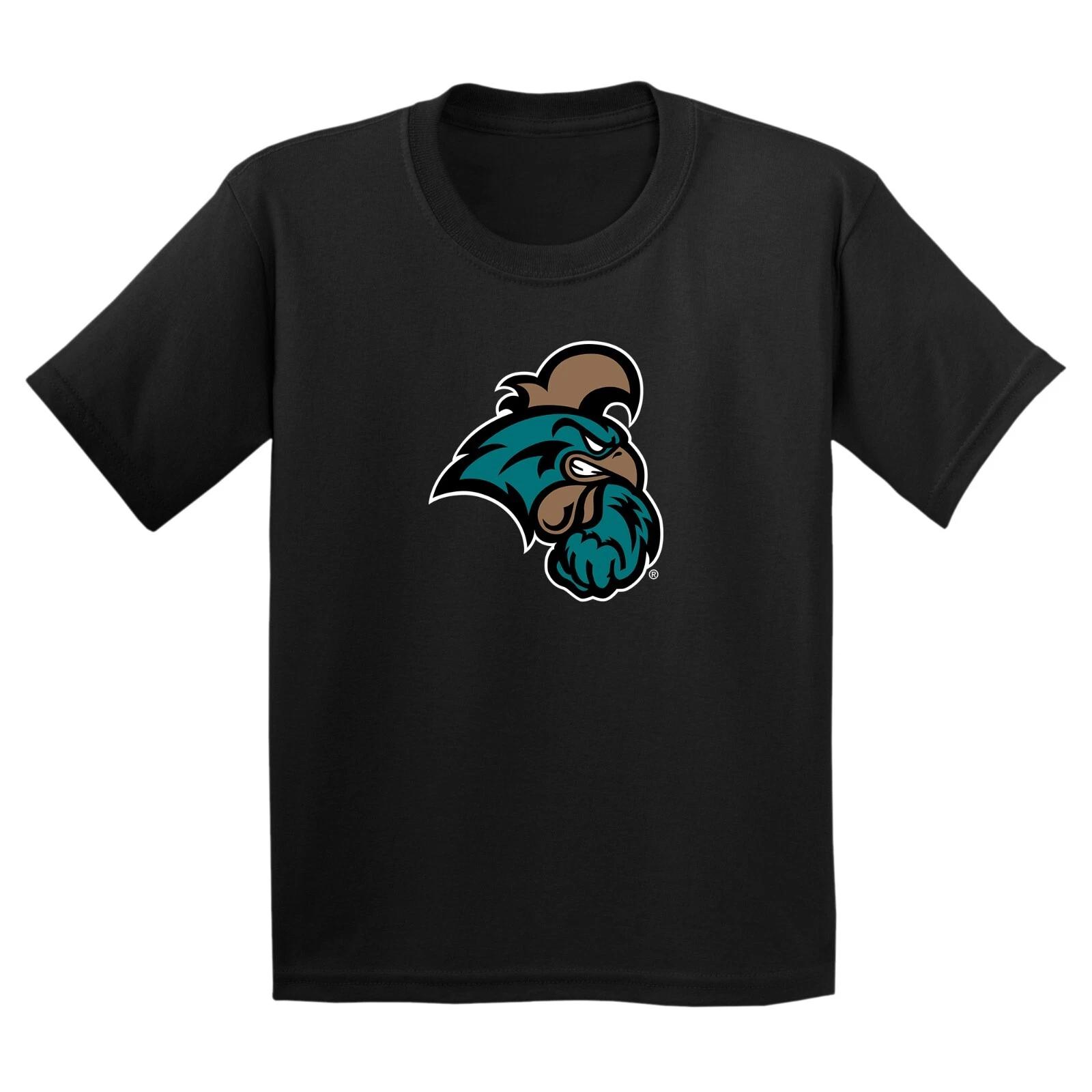 Coastal Carolina Chanticleers Primary Logo Youth T-Shirt - Black M