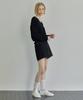 IHR Wrap Mini Skirt Pants / Black