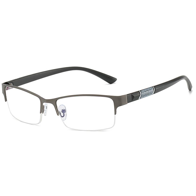 Retro Memory Full Frame Photochromic Finished Myopia Glasses Resin Lens Chameleon Prescription Spectacle 0 -0.5 -0.75 To -6.0