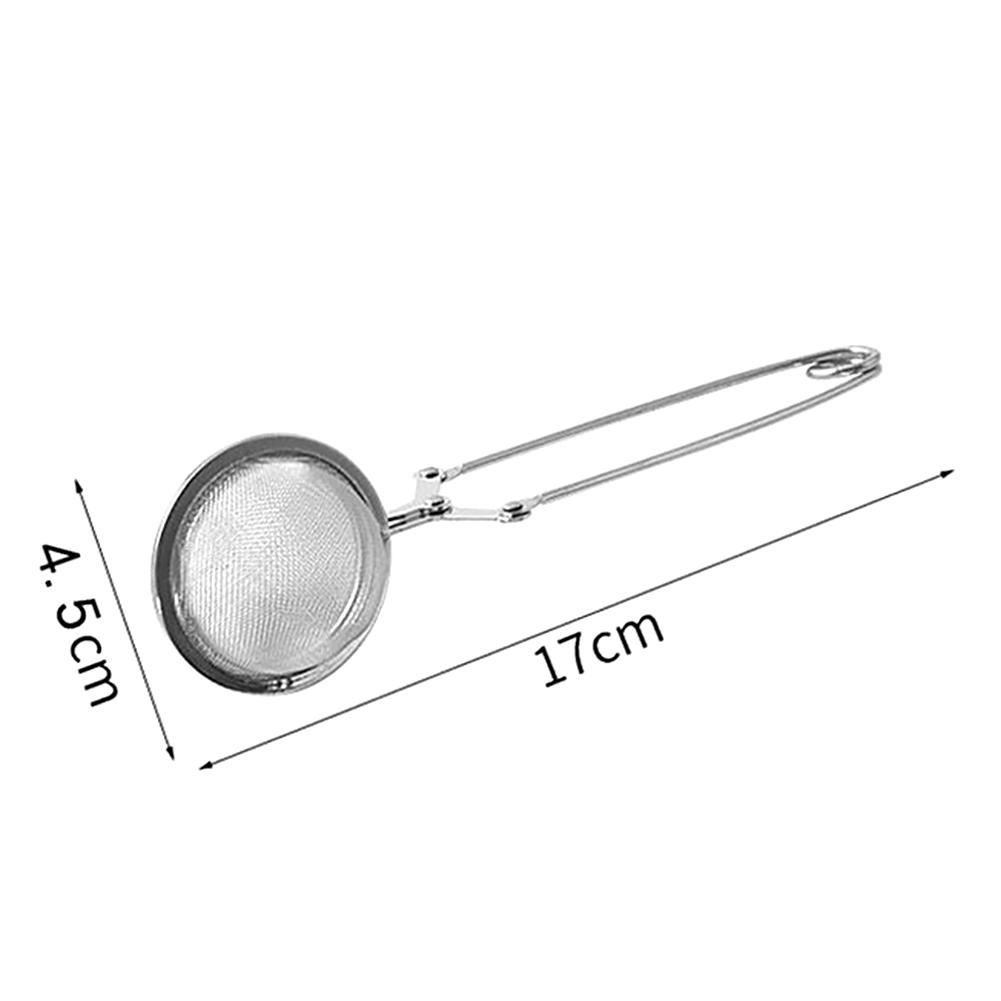 Mesh Tea Infuser Reusable Tea Strainer Teapot Stainless Steel Loose Tea Leaf Spice Filter Drinkware Kitchen Accessories