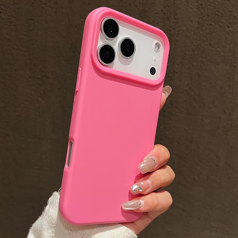 

Candy Color Silicone Protective Phone Case For iPhone 17 Pro Max 17 Air 17 Pro Shockproof Matte Soft TPU Bumper Back Cases Cover iPhone17