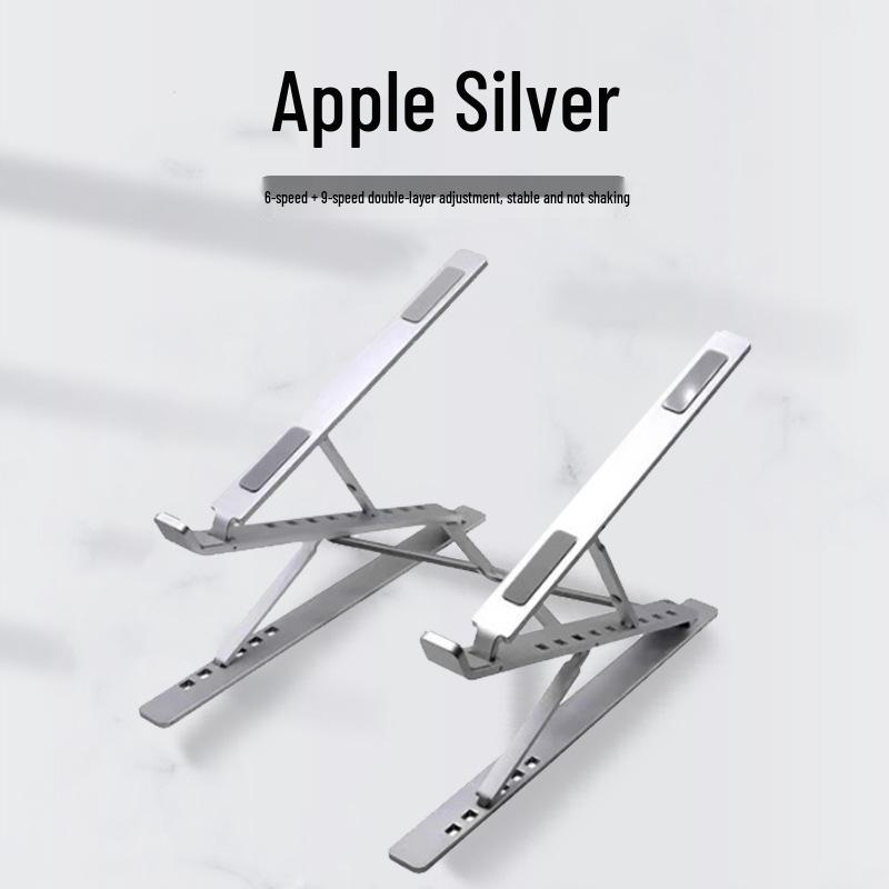 C9Pro Aluminum Foldable Laptop Stand with Wind-Cooled Heat Dissipation and Height Adjustment
