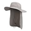 Summer women's bucket hat outdoor men's big eaves sun hat quick-drying ice visor sun protection hat