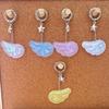 Delicate Acrylic Angel Wing Star Key Ring For Women Keys Organization Inspirational Pocket Charm Sentimental Present