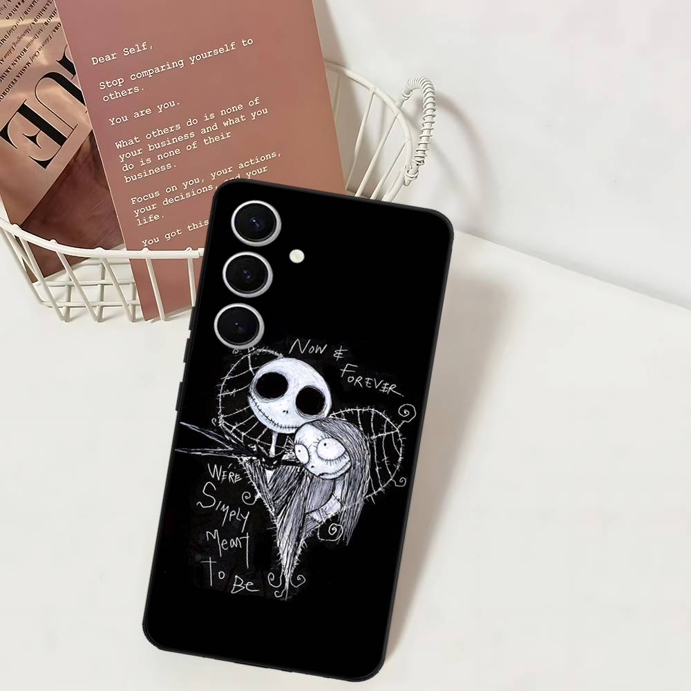 The Nightmare Before Christmas Halloween Phone Case For Samsung S 24 fe 25 Ultra plus 20 lite 21 30 22 23 24 22 Ultra 5G Fundas