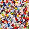 1800Pcs/Lot 2mm Color Czech Glass Seed Spacer Beads for DIY Craft Earrings Bracelet Necklace Jewelry Making Findings Accessories
