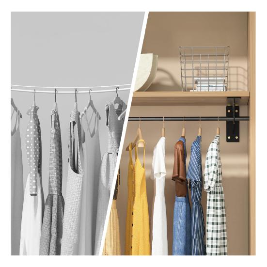 1/2Pcs Support Frame Heavy Duty Industrial Shelf Brackets Steel Wall Shelf Support