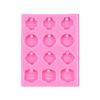 3D Month Label Shape Silicone Flexible Food Grade Mould Clay Resin Ceramics Candy Fondant Candy Chocolate Soap Mould