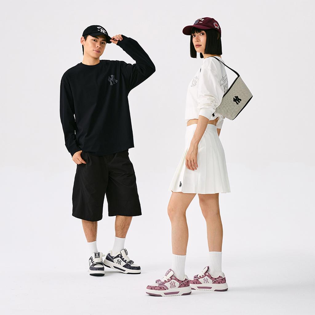 New MLB Boston Red Sox Basic Collection 25FW T Shirt Unisex Ivory White 3ATSB0554-43IVS