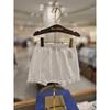 Chocola Twill Chiffon Dress P  ttPmoe082P 