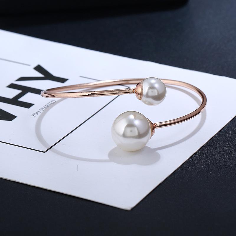 Wish Cross Pearl Bracelet: Stylish Japanese-Korean Fashion Accessory for Women