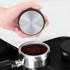 58mm Rutschfester Kaffeetamper aus Edelstahl für den gewerblichen Gebrauch(Fadenbasis Schwarz)