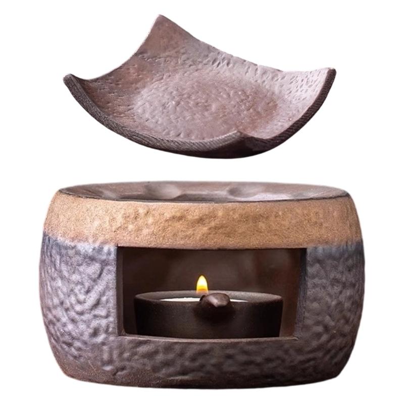 1 Set Teas Stove Candle Insulation Teapot Stand Teas Light Candle Holder Aromatherapys Oil Burners Essential Oil Burners