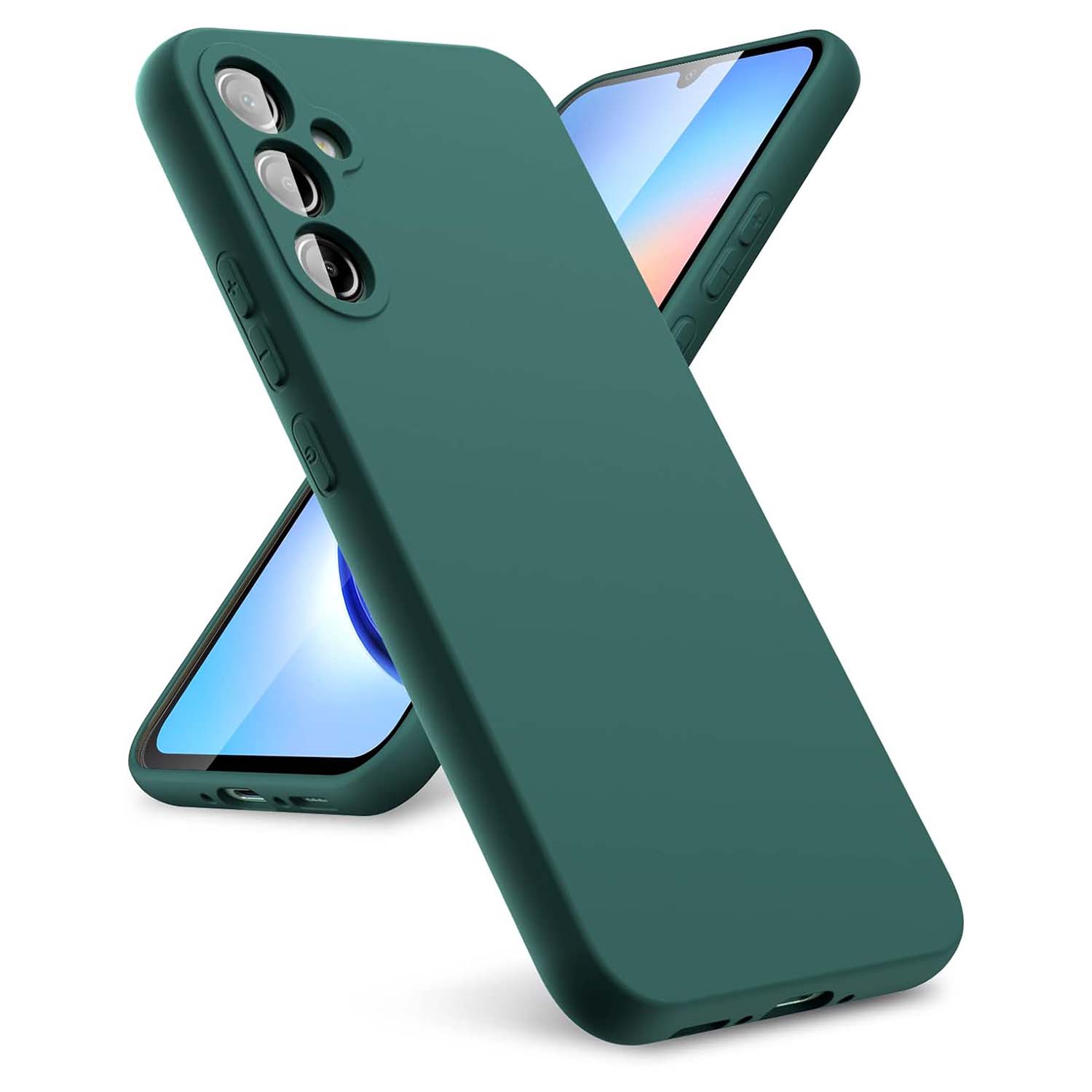 

Роскошный противоударный чехол из жидкого силикона для Samsung Galaxy A05S A04 A14 A24 A54 5G A72 A32 A22 4G A52s 5G, мягкий чехол на заднюю панель