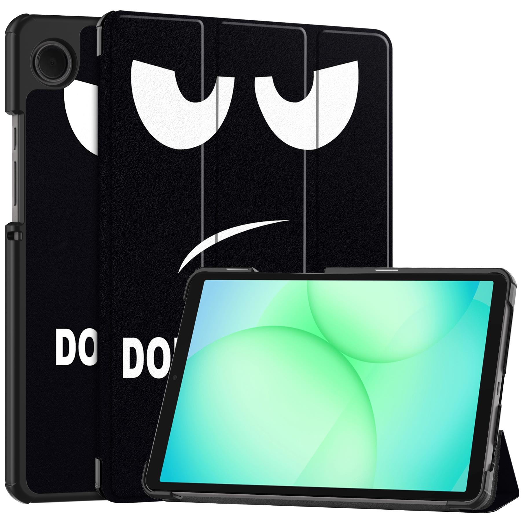 

Tablet Case for Samsung Galaxy Tab A11 Tri-Fold Tablet Case with Stand, Multi-Angle Folio Cover чёрный