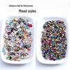 Clearance Nail Art: Super Shiny Aurora K9 Rhinestones - Irregular, Mixed Colors for DIY Gem Designs