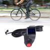 Thumb Voltmeter with LCD Digital Battery Voltage Display and 3 Speed Switch for Bike Bicycle