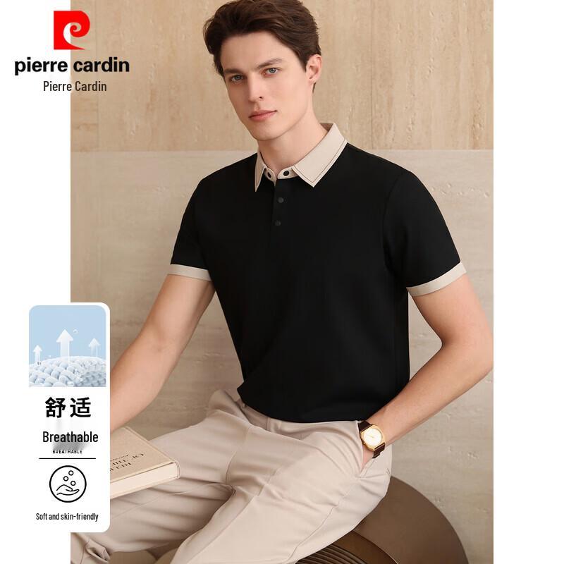 Pierre Cardin Men s Waffle Knit Polo T-Shirt XL