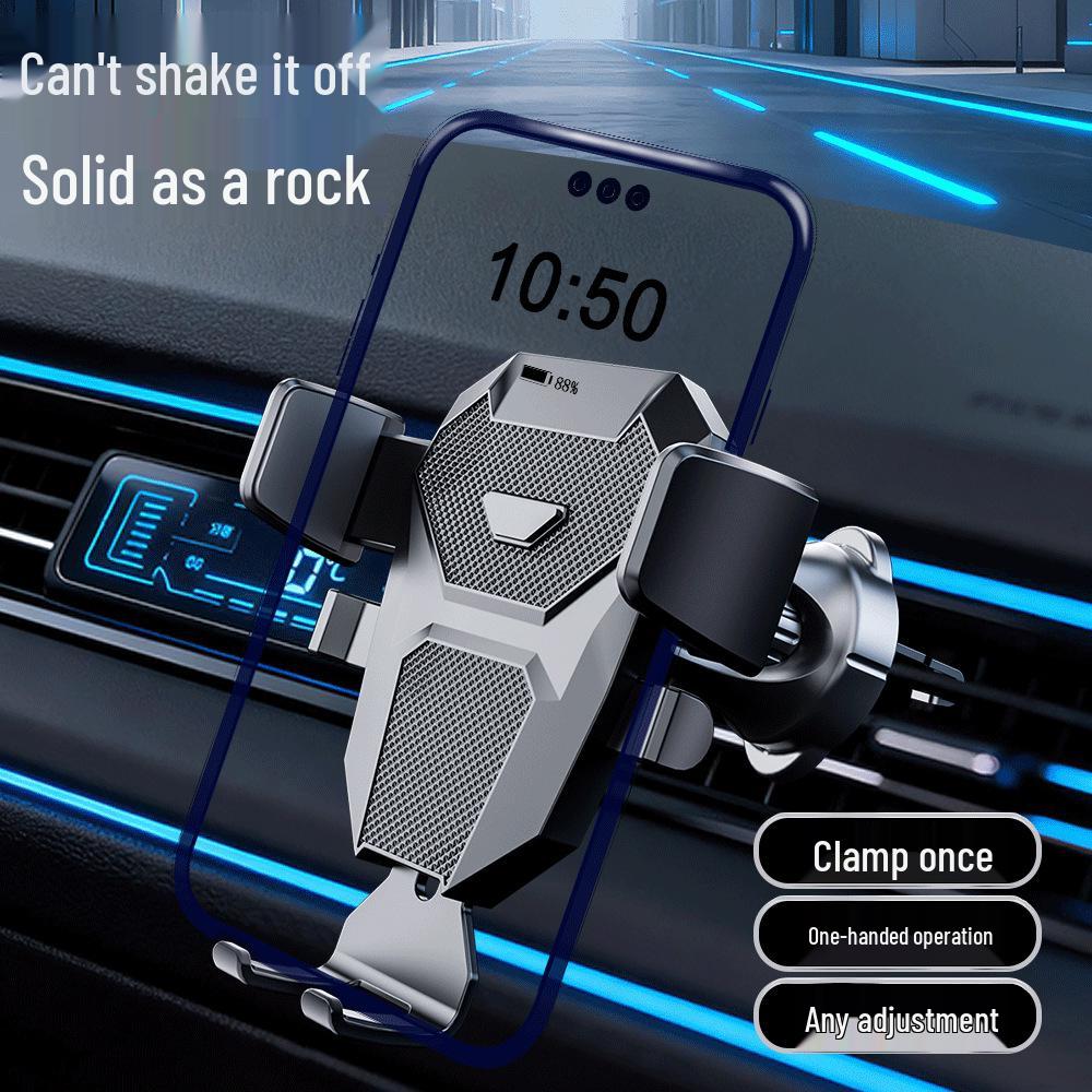 Universal Car Phone Holder for Air Vent - Center Console Bracket for Navigation