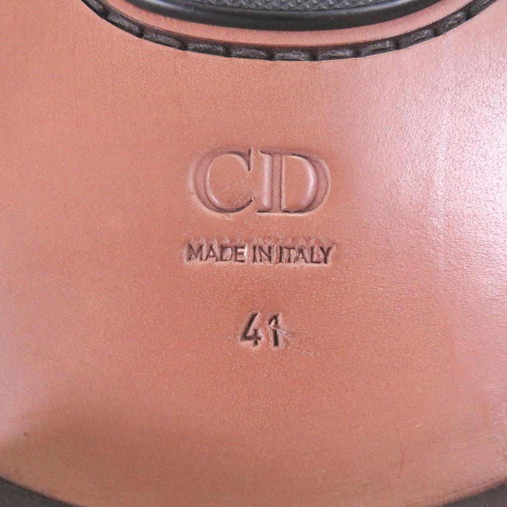 Pristine DIOR boots Evidence CD Logo Medallion Wingtip Oblique Chelsea Used