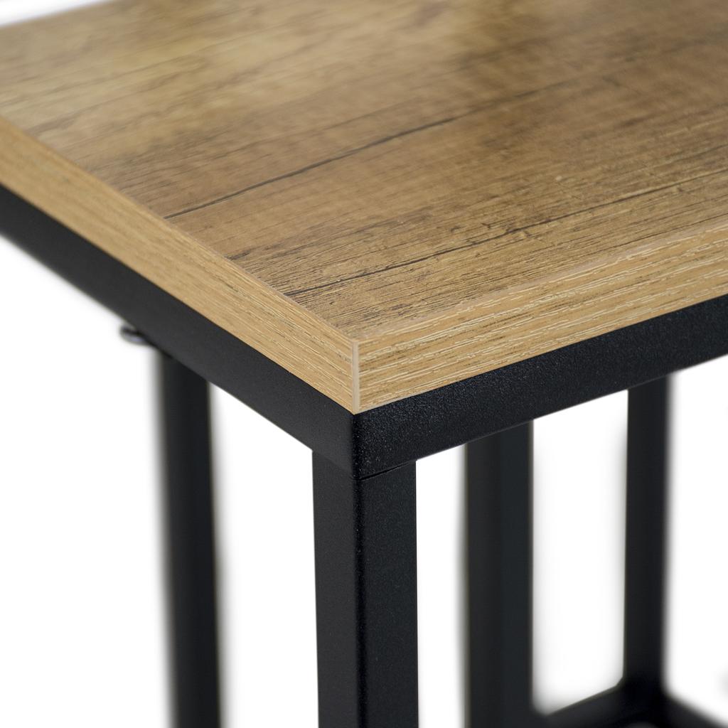 Metal Standing Flower Stand for Flowers, Plants, Pots, Industrial Shelf 68