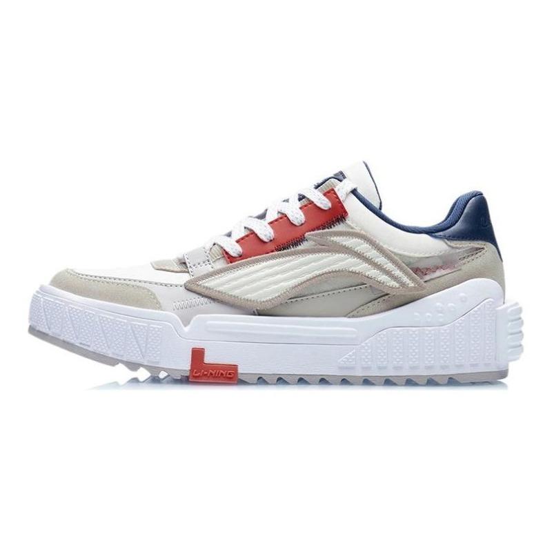Li-Ning Attack Ace Mens Low Top Skate Shoes Khaki AGCR309-3 43