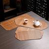 Creative Handmade Bamboo Tea Mat Craftsmanship Kung Fu Tea Set Accessories Tea Making Insulation Mat Bamboo Mat Dry Tea Mat