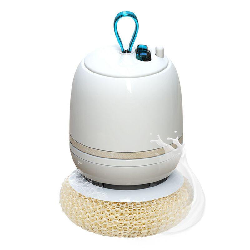 

ABJI-Electric Cleaning Decontamination Dishwashing Ball Eco-Friendly Magic Cleaning Balls USB Rechargeable Mini Dishwasher Gold