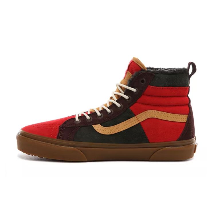 

Кроссовки унисекс Vans Sk8-Hi 46 MTE DX Poinsettia Red Forest-Night VN0A3DQ5TUA