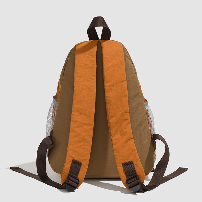 Patchwork Casual Travel Backpack Aesthetic Harajuku Schoolbags Women Students Vintage Trendy Backpacks