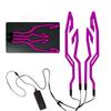 Motorradhelm Kaltlicht Mod Kit Blinkender Streifen Motorrad Leuchtender Aufkleber LED Nachtfahrleuchten Motorradhelm Dekor