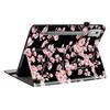 Pro Lenovo Tab P12 Pro 12.7 2025/Xiaoxin Pad Pro 12.7 (2025) Kožené pouzdro s potiskem, stojánek, obal na tablet se sloty na karty