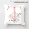 45X45Cm Pink Letter Cushion Pillowcase Decorative Sofa 40X40Cm Pillow Cases Autumn Decoration