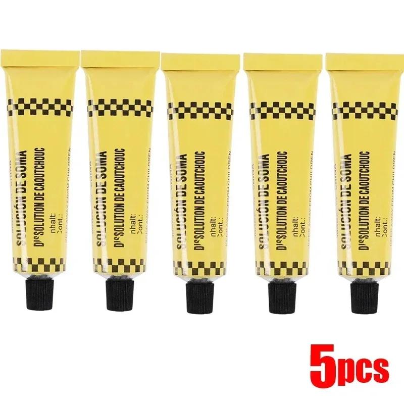 Universeller Reparaturkleber für Auto-, Motorrad- und Fahrradreifen. Flickwerkzeug für Schlauchpannen & Reifen.