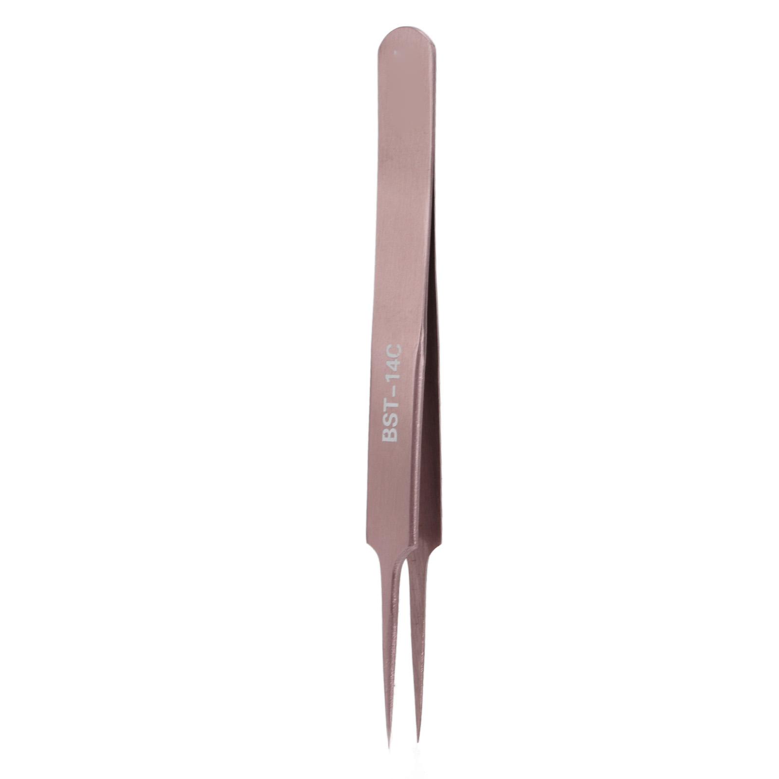 

Stainless Tweezers Colored Point Head Wear Acid Resistant Industrial Tweezers For PCB Semiconductors laboratory